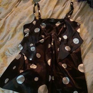 Brown tank top
